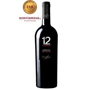 Rượu Vang 12 E Mezzo Primitivo del Salento