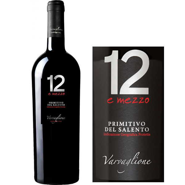 Rượu Vang 12 E Mezzo Primitivo del Salento