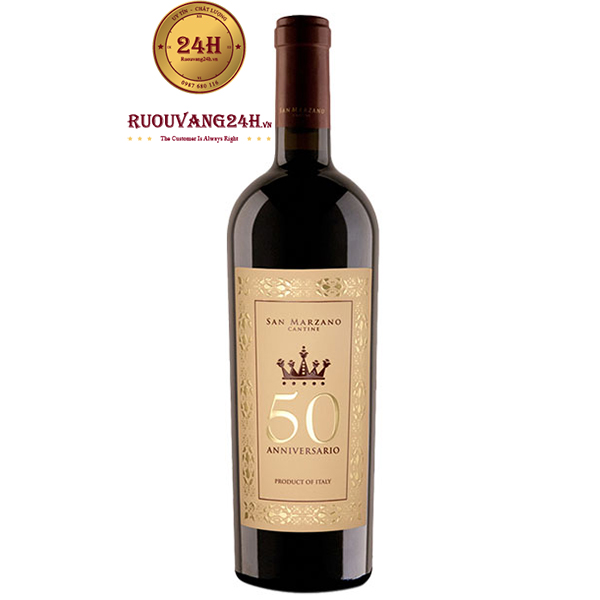 Rượu Vang 50 Anniversario – Vang Ý San Marzano 50 Năm