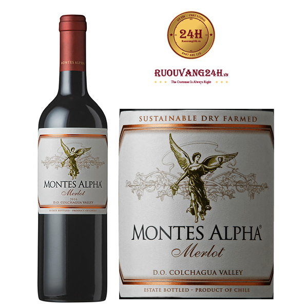 Rượu Vang Montes Alpha Merlot