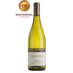 Rượu vang Ferraton Pere & Fils Cotes du Rhone Samorens Blanc