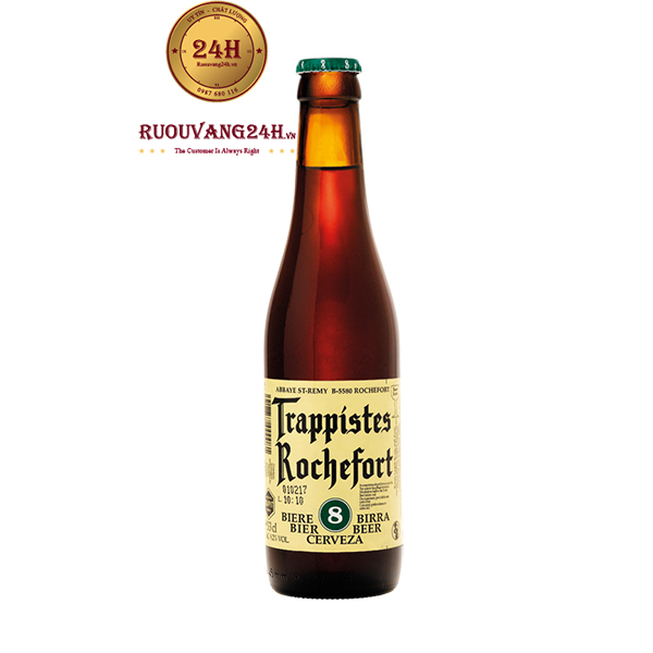 Bia Trappistes Rochefort 8 – Nhập Khẩu Bỉ
