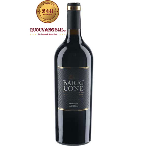 Rượu vang Barricone Primitivo - Rượu Vang 24H