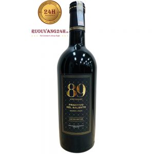 Rượu Vang 89 Anniversary Primitivo Del Salento