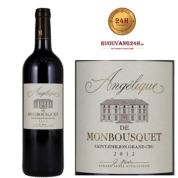 Rượu Vang Angelique de Monbousquet