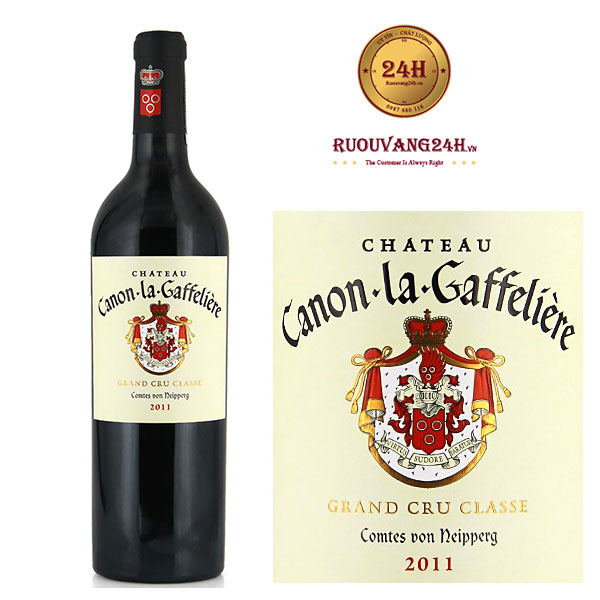 Rượu Vang Chateau Canon La Gaffeliere rand Cru