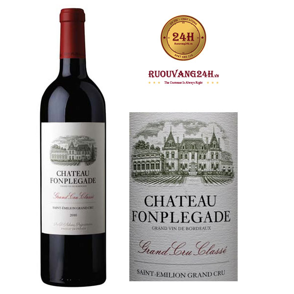 Rượu Vang Chateau Fonplegade