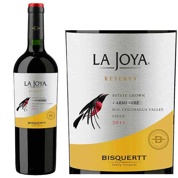 Rượu Vang Chile Bisquertt La Joya Reserva Carmenere