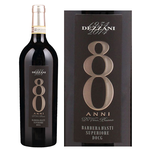 Rượu Vang Dezzani 80 Anni Docg Barbera