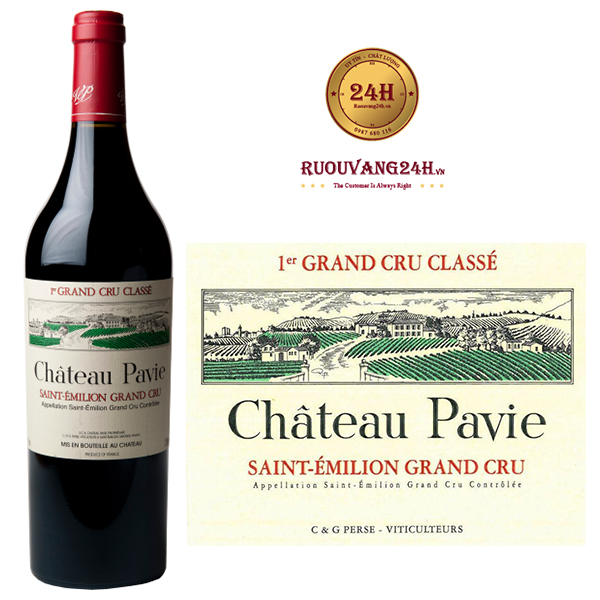 Rượu vang Chateau Pavie