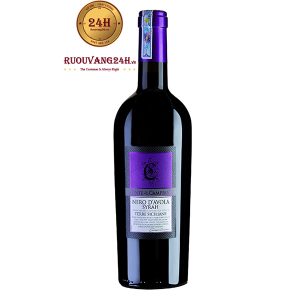 Rượu vang Conte Di Campiano Nero D'avola Syrah Terre Siciliane
