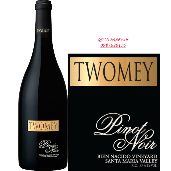 Rượu vang Twomey Bien Nacido Vineyard Pinot Noir