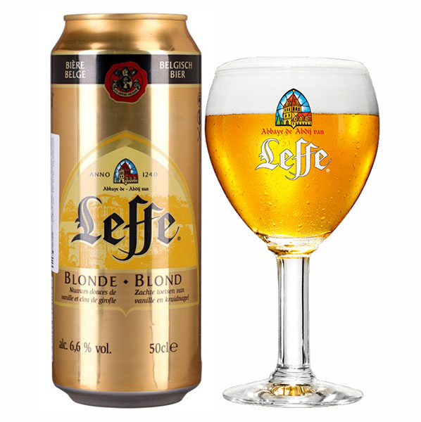 Bia Lon Leffe Vàng