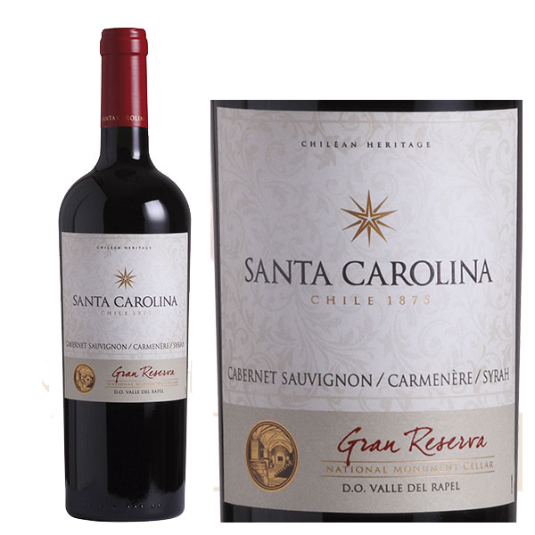 Rượu Vang Santa Carolina Gran Reserva Cabernet Sauvignon Carmenere Syrah