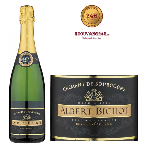 Rượu Vang Nổ Cremant De Bourgogne Albert Bichot - Rượu Vang 24H