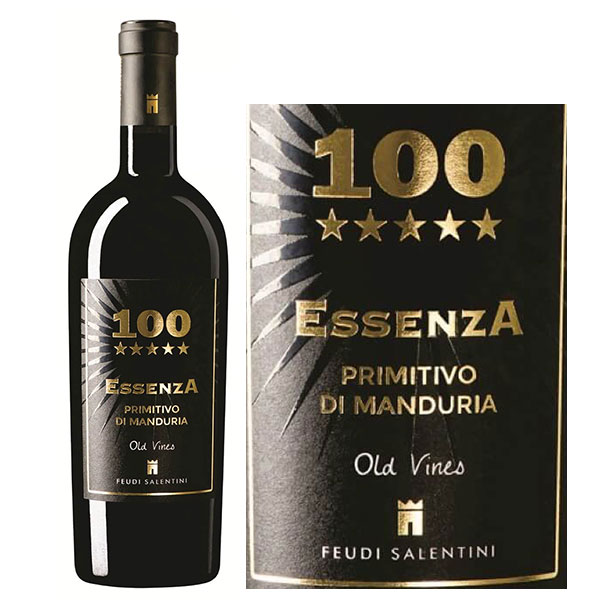 Rượu Vang 100 ESSENZA Primitivo