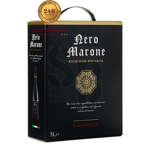 Rượu Vang Bịch Ý Nero Marone Edizione Privata