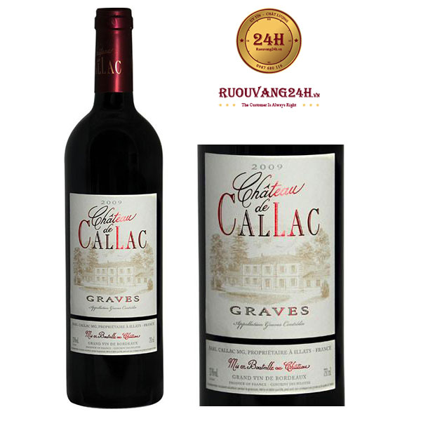 Rượu Vang Chateau De Callac Graves