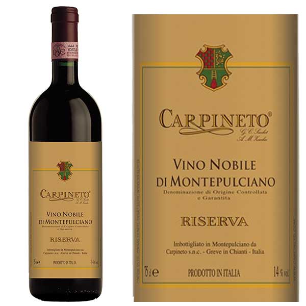 Rượu Vang Carpineto Vino Nobile di Montepulciano Riserva