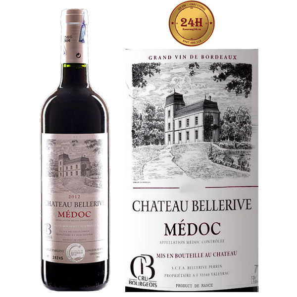 Rượu Vang Chateau Bellerive Medoc