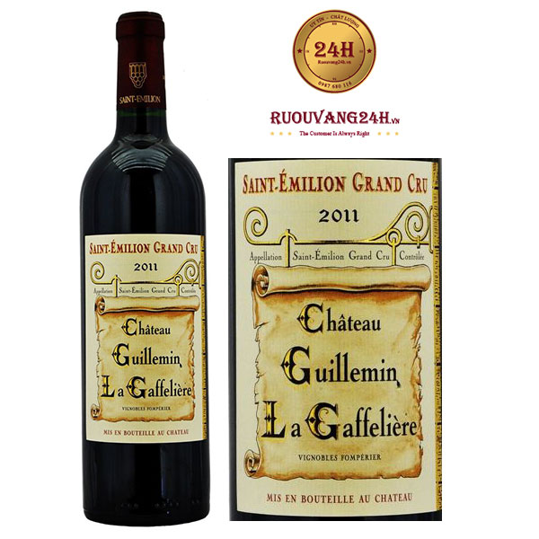 Rượu Vang Chateau Guillemin La Gaffeliere
