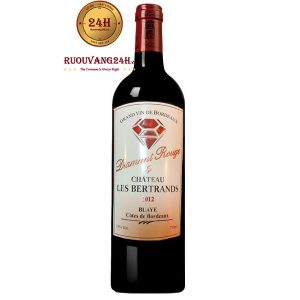 Rượu Vang Chateau Les Bertrands Diamant Rouge