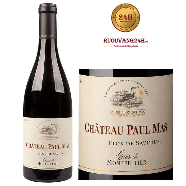 Rượu Vang Chateau Paul Mas Clos de Savignac