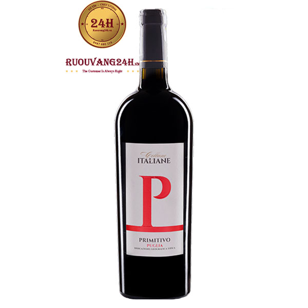 Rượu Vang Collane Italiane P Primitivo