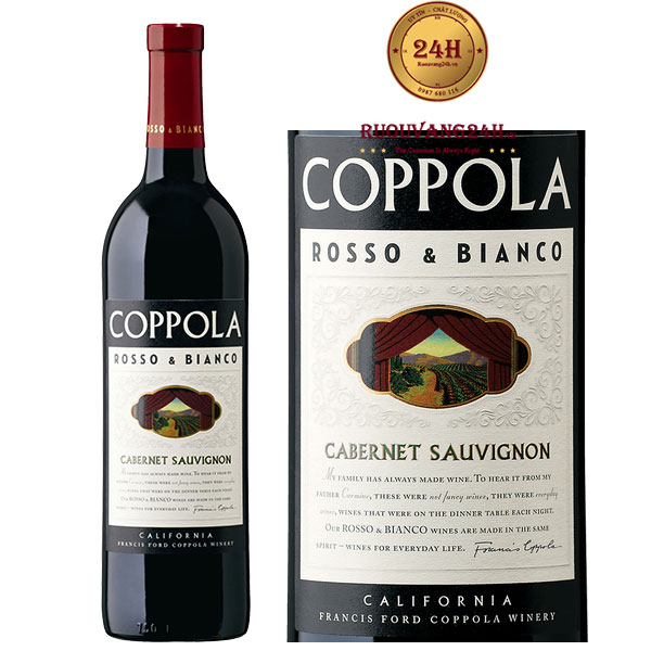 Rượu Vang Coppola Rosso Bianco Cabernet Sauvignon