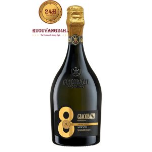 Rượu Vang Giacobazzi 8 Moscato Spumante Dolce