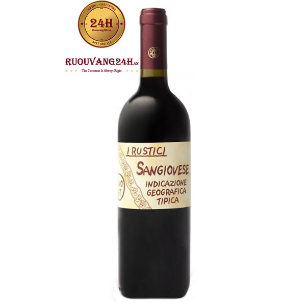 Rượu Vang I Rustici Sangiovese Puglia IGT