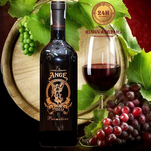 Rượu Vang Ange Puglia Primitivo