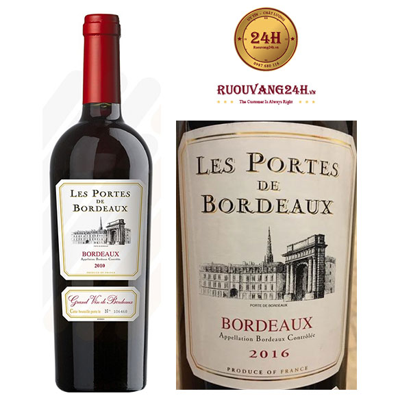 Rượu Vang Les Portes de Bordeaux