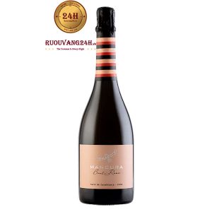 Rượu Vang Nổ Mancura Brut Rose