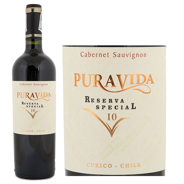 Rượu Vang Pura Vida Reserva Special 10 Cabernet Sauvignon