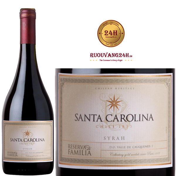 Rượu Vang Santa Carolina Reserva De Familia Syrah