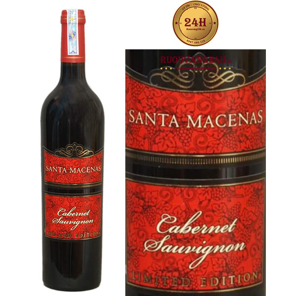 Rượu Vang Santa Macenas cabernet Sauvignon
