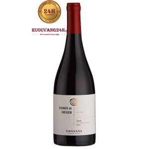 Rượu Vang Emiliana Signos de Origen Syrah