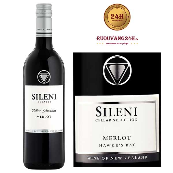 Rượu Vang Sileni Merlot Cellar Selection Hawke's Bay