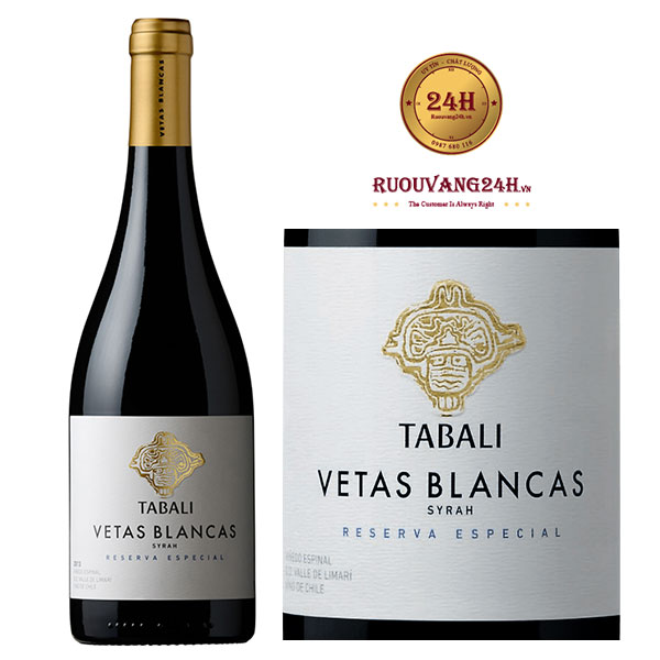 Rượu Vang Tabali Vetas Blancas Syrah Reserva Especial