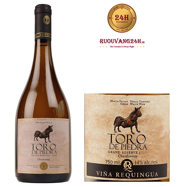Rượu Vang Toro De Piedra Gran Reserva Chardonnay