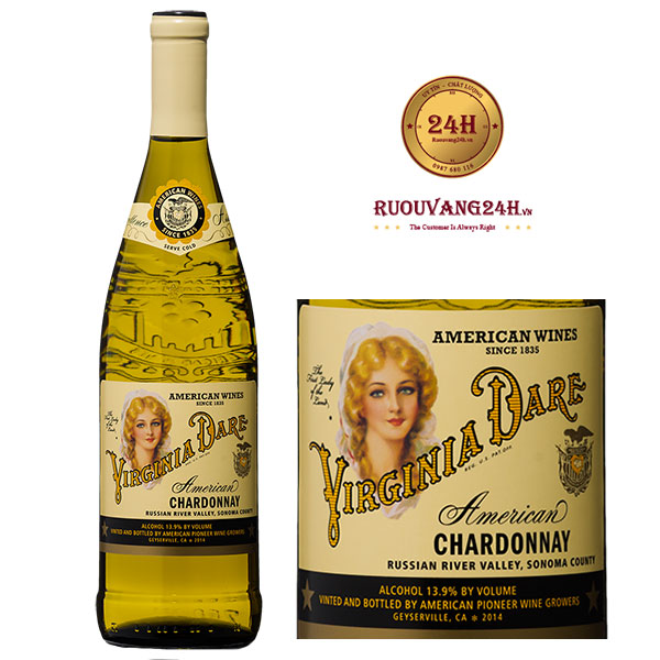 Rượu Vang Virginia Dare Chardonnay