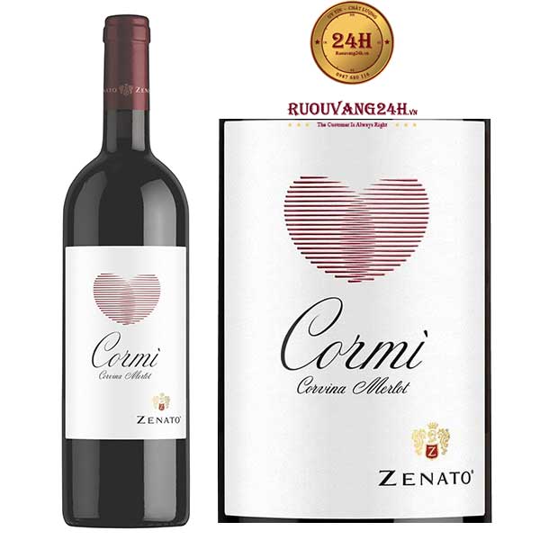 Rượu Vang Zenato Cormi Corvina Merlot