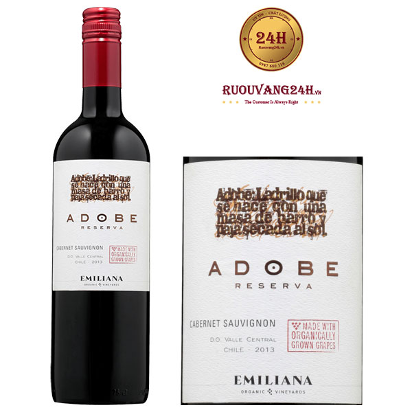 Rượu vang Adobe Cabernet Sauvignon