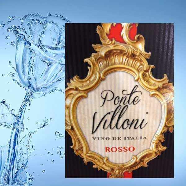 Rượu vang Bịch Ponte Villoni Rosso 3L