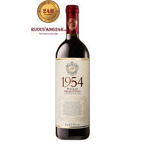 Rượu vang Cantine Paradiso 1954 Primitivo Puglia