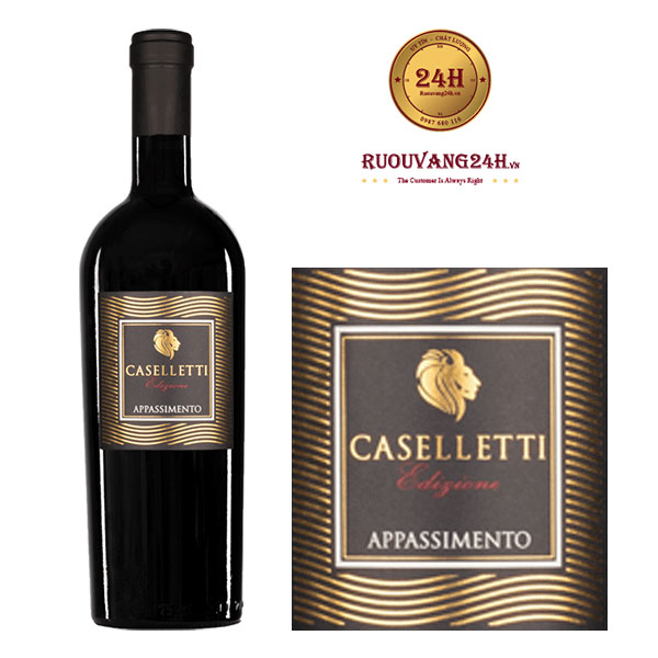 Rượu vang Caselletti Appassimento