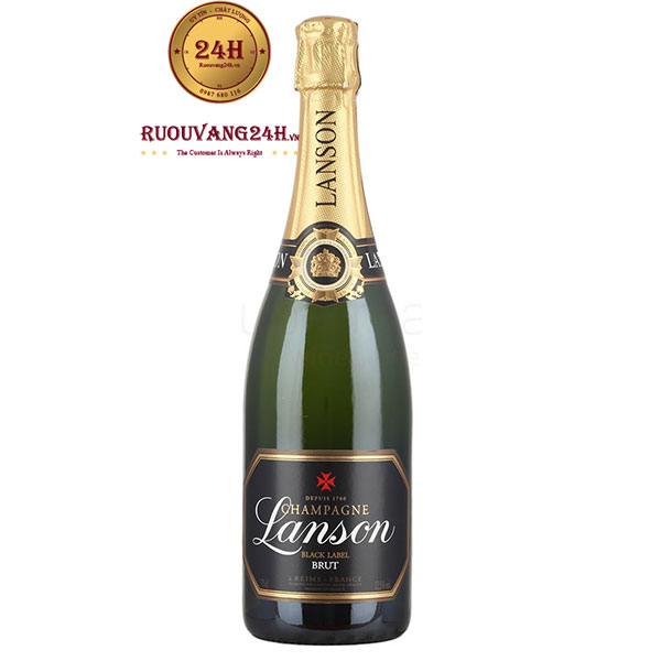 Rượu Champagne Lanson Black Label