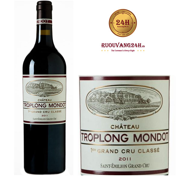Rượu Vang Chateau Troplong Mondot