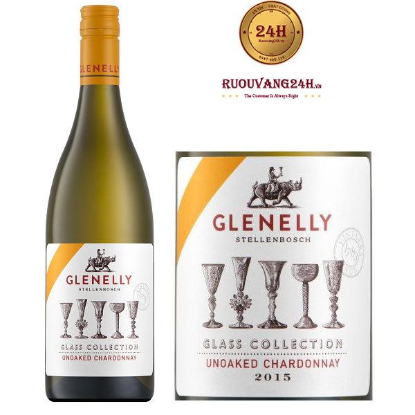 Rượu vang Glenelly Glass Collection Unoaked Chardonnay